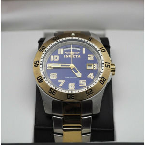 Invicta Men's Specialty Watch Silver/Gold Stainless Steel Water Resistant 5253